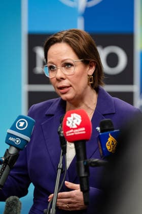 May 22, 2026, Helsingborg, Antwerp, Sweden: The Ministers of Foreign Affairs of the NATO member states gather in Helsingborg, Sweden to prepare the big NATO Summit in Ankara in six weeks. Helsingborg Sweden  - ZUMAr234 20260522_zip_r234_004 Copyright: xBobxReijndersx