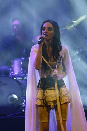 Music Concert - Arisa - Live Tour Arisa - real name Rosalba Pippa - performs live on stage of Teatro Brancaccio on May 22, 2026 in Rome , Italy Rome Teatro Brancaccio Italy Copyright: xRobertoxBettacchix xLiveMediax LPM_2465676