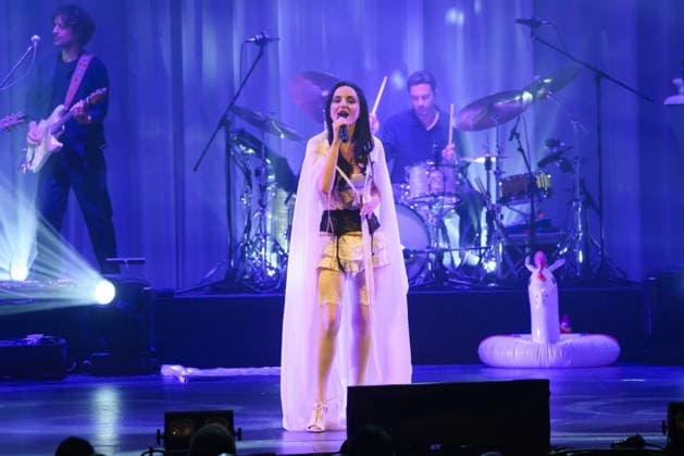 Music Concert - Arisa - Live Tour Arisa - real name Rosalba Pippa - performs live on stage of Teatro Brancaccio on May 22, 2026 in Rome , Italy Rome Teatro Brancaccio Italy Copyright: xRobertoxBettacchix xLiveMediax LPM_2465684