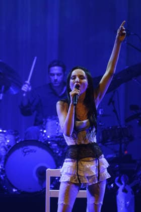 Music Concert - Arisa - Live Tour Arisa - real name Rosalba Pippa - performs live on stage of Teatro Brancaccio on May 22, 2026 in Rome , Italy Rome Teatro Brancaccio Italy Copyright: xRobertoxBettacchix xLiveMediax LPM_2465694