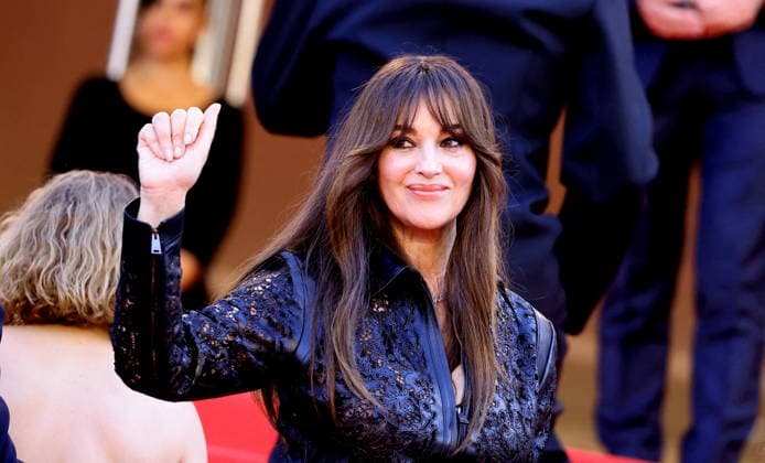 Monica Bellucci Montée des marches du film Histoires de la nuit lors du 79ème Festival International du Film de Cannes, le 21 mai 2026 Jacovides Moreau Bestimage Red carpet for The Birthday Party at the 79th Cannes International Film Festival on May 21, 2026 Cannes France  Copyright: xJACOVIDES-MOREAUx xBESTIMAGExJACOVIDES-MOREAUx xBESTIMAGEx