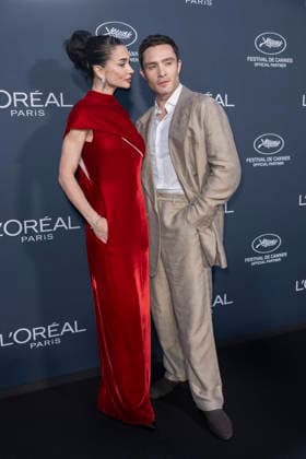 Cannes Lights On Women s Worth Photocall MP CANNES, FRANCE - MAY 22: Amy Jackson Westwick, Ed Westwick attends Lights On Women s Worth during the 79th Cannes Film Festival on May 22, 2026 in Cannes, France. Photo by Marco Piovanotto Abacapress.com Cannes France  Copyright: xPiovanottoxMarco ABACAx