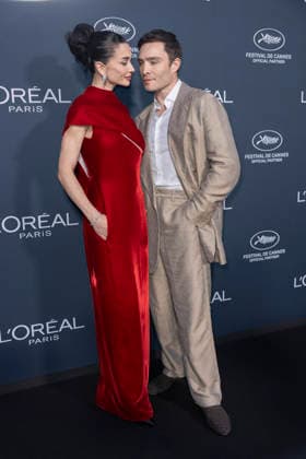 Cannes Lights On Women s Worth Photocall MP CANNES, FRANCE - MAY 22: Amy Jackson Westwick, Ed Westwick attends Lights On Women s Worth during the 79th Cannes Film Festival on May 22, 2026 in Cannes, France. Photo by Marco Piovanotto Abacapress.com Cannes France  Copyright: xPiovanottoxMarco ABACAx