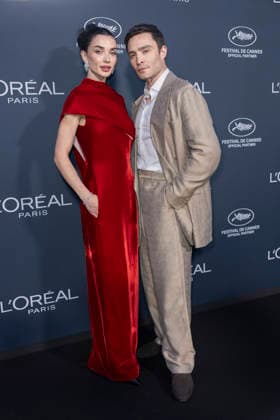 Cannes Lights On Women s Worth Photocall MP CANNES, FRANCE - MAY 22: Amy Jackson Westwick, Ed Westwick attends Lights On Women s Worth during the 79th Cannes Film Festival on May 22, 2026 in Cannes, France. Photo by Marco Piovanotto Abacapress.com Cannes France  Copyright: xPiovanottoxMarco ABACAx