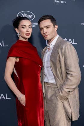 Cannes Lights On Women s Worth Photocall MP CANNES, FRANCE - MAY 22: Amy Jackson Westwick, Ed Westwick attends Lights On Women s Worth during the 79th Cannes Film Festival on May 22, 2026 in Cannes, France. Photo by Marco Piovanotto Abacapress.com Cannes France  Copyright: xPiovanottoxMarco ABACAx