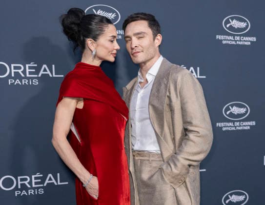 Cannes Lights On Women s Worth Photocall MP CANNES, FRANCE - MAY 22: Amy Jackson Westwick, Ed Westwick attends Lights On Women s Worth during the 79th Cannes Film Festival on May 22, 2026 in Cannes, France. Photo by Marco Piovanotto Abacapress.com Cannes France  Copyright: xPiovanottoxMarco ABACAx