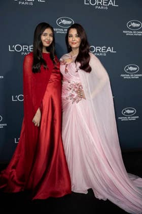 Cannes Lights On Women s Worth Photocall MP CANNES, FRANCE - MAY 22: Aaradhya Bachchan, Aishwarya Rai Bachchan attends Lights On Women s Worth during the 79th Cannes Film Festival on May 22, 2026 in Cannes, France. Photo by Marco Piovanotto Abacapress.com Cannes France  Copyright: xPiovanottoxMarco ABACAx
