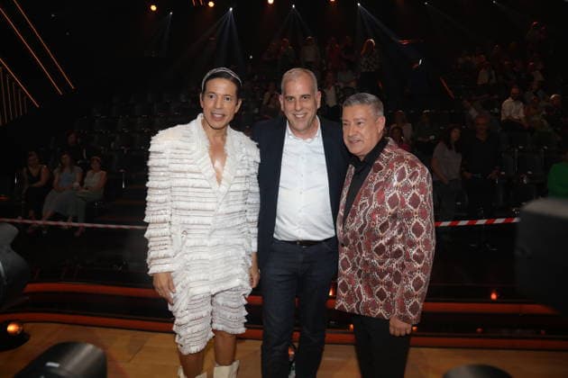Jorge Gonzalez, CEO von RTL Deutschland Stephan Schmitter und Joachim Llambi in der elften Live-Show der 19. Staffel der RTL-Tanzshow Let s Dance im MMC Coloneum. Köln, 22.05.2026 *** Jorge Gonzalez, CEO of RTL Germany Stephan Schmitter and Joachim Llambi in the eleventh live show of the 19th season of the RTL dance show Let s Dance at the MMC Coloneum Cologne, 22 05 2026 Copyright: xAgenturxMatthiasxWehnertx xM.xGränzdörferx
