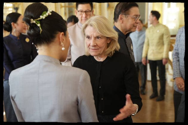 Catherine Pegard Remits Legion d Honneur to Princess Sirivannavari Nariratana Rajakanya - Paris Catherine Pegard, French Minister of Culture, presents the insignia of Grand Officer of the Legion d Honneur to Her Royal Highness Princess Sirivannavari Nariratana Rajakanya of Thailand during a ceremony at the Ministry of Culture s Salon des Maréchaux in Paris, France on May 22, 2026. Photo by Alain Guizard ABACAPRESS.COM Paris France  Copyright: xGuizardxAlain ABACAx