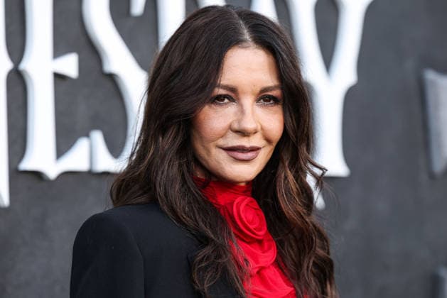 Netflix FYSEE LA - Wednesday Season 2 ATAS Emmy FYC Event HOLLYWOOD, LOS ANGELES, CALIFORNIA, USA - MAY 22: Welsh actress Catherine Zeta-Jones wearing Magda Butrym arrives at the Netflix FYSEE LA - Wednesday Season 2 ATAS (Academy of Television Arts and Sciences) Emmy FYC (For Your Consideration) Event held at the Hollywood Forever Cemetery on May 22, 2026 in Hollywood, Los Angeles, California, United States. Hollywood Hollywood Forever Cemetery California United States Copyright: xXavierxCollin ImagexPressxAgencyx