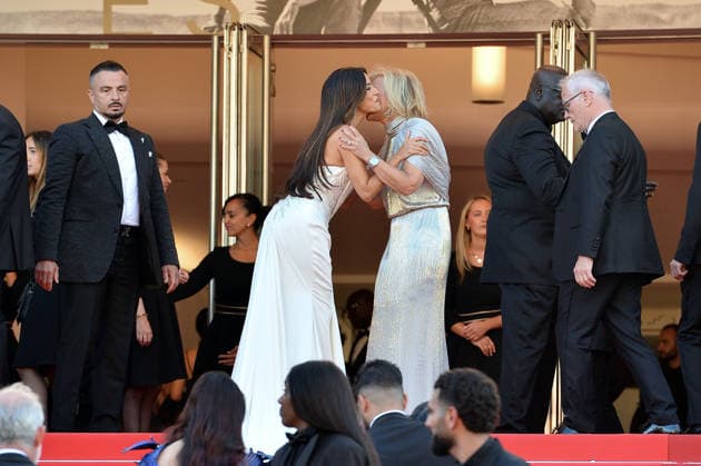 Eva Longoria und Iris Knobloch bei der HISTOIRES DE LA NUIT Premiere in Cannes am 22.05.2026 *** Eva Longoria and Iris Knobloch at the HISTOIRES DE LA NUIT premiere in Cannes on 22 05 2026