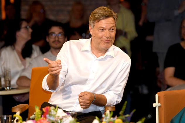Robert Habeck bei der Aufzeichnung der RB Talkshow 3nach9 im Radio Bremen-Studio. Bremen, 22.05.2026 *** Robert Habeck at the recording of the RB talk show 3nach9 at Radio Bremen Studio Bremen, 22 05 2026 Foto:xC.xNiehausx xFuturexImagex 3nach9_6529