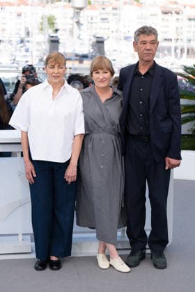 Cannes The Dreamed Adventure Photocall LZ Yana Radeva, Valeska Grisebach and Syuleyman Alilov Letifov attending the photocall of The Dreamed Adventure during the 79th Cannes International Film Festival in Cannes, France on May 23, 2026, the film selected in the Official Competition. Photo by Laurent Zabulon ABACAPRESS.COM  Copyright: xZabulonxLaurentx