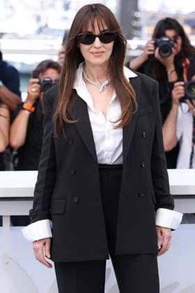 Cannes Histoires De La Nuit Photocall JD Monica Bellucci attending the photocall of Histoires De La Nuit during the 79th Cannes International Film Festival in Cannes, France on May 23, 2026 Photo by Jerome Domine ABACAPRESS.COM Cannes France  Copyright: xDominexJerome ABACAx