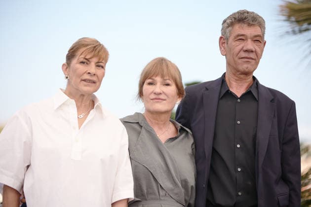 May 23, 2026, Cannes, France: Yana Radeva, Valeska Grisebach and Syuleyman Letifov attend the photocall of Das Geträumte Abenteuer at the 79th Cannes Film Festival. Cannes France - ZUMAs197 20260523_aaa_s197_033 Copyright: x xoxBaradax