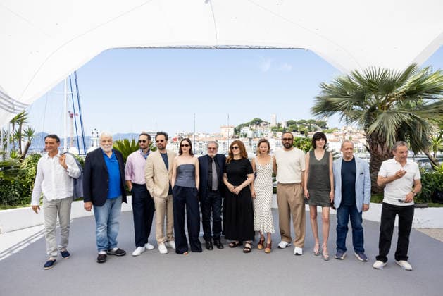 Francois Kraus, Vincenzo Amato, Jacques Weber, Maxime Pambet, Loïc Legendre, Lucie Gallo, Daniel Auteuil, Agnès Jaoui, Tiphaine Daviot, Oussama Kheddam, Claire Chust, Emmanuel Salinger, Patrick Mille et Denis Pineau Valencienne Photocall for the film Lobjet Du Délit at the 79th Cannes International Film Festival, May 23rd, 2026 Jacovides Moreau Bestimage Photocall for Crescendo at the 79th Cannes International Film Festival May 23rd, 2026 Cannes France  Copyright: xJACOVIDES-MOREAUx xBESTIMAGExJACOVIDES-MOREAUx xBESTIMAGEx