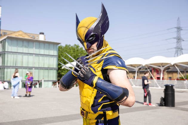 MCM Comic Con at ExCeL London, London, UK 23 May 2026 Cosplayer dressed as Wolverine takes part in MCM Comic Con at ExCeL London, London, UK, on 23 May 2026. The event brings together fans of comics, gaming, anime, film and television from across the UK and beyond., Credit:Pete Speller Avalon  Copyright: xPetexSpellerx xAvalonx 1104535979