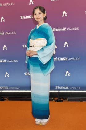 Japanese actress Asuka Saito attends the orange carpet event for the Crunchyroll Anime Awards 2026 in Tokyo, Japan on Saturday, May 23, 2026.  TKP2026052314 KEIZOxMORI