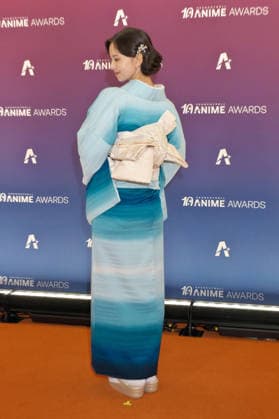 Japanese actress Asuka Saito attends the orange carpet event for the Crunchyroll Anime Awards 2026 in Tokyo, Japan on Saturday, May 23, 2026.  TKP2026052315 KEIZOxMORI