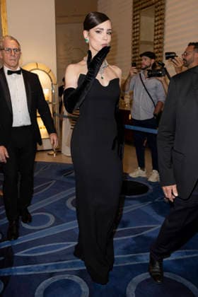 Cannes Sofia Carson exits Martinez MP CANNES, FRANCE - MAY 23: Sofia Carson leaves the Martinez Hotel to attend the closing awards ceremony during the 79th Cannes Film Festival on May 23, 2026 in Cannes, France. Photo by Marco Piovanotto Abacapress.com Cannes France  Copyright: xPiovanottoxMarco ABACAx