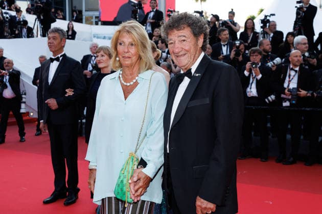 Robert Charlebois et sa femme Laurence Montée des marches pour la cérémonie de clôture du 79ème Festival International du Film de Cannes, le 23 mai 2026 Jacovides Moreau Bestimage Red carpet for the closing ceremony of the 79th Cannes International Film Festival Opening ceremony on May 23, 2026 Cannes France  Copyright: xJACOVIDES-MOREAUx xBESTIMAGExJACOVIDES-MOREAUx xBESTIMAGEx