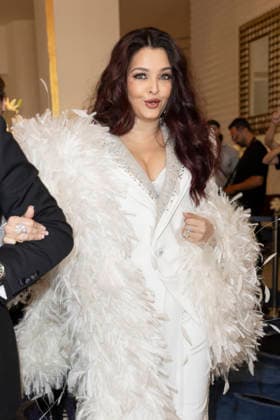 Cannes Aishwarya Rai exits Martinez MP CANNES, FRANCE - MAY 23: Aishwarya Rai leaves the Martinez Hotel to attend the closing awards ceremony during the 79th Cannes Film Festival on May 23, 2026 in Cannes, France. Photo by Marco Piovanotto Abacapress.com Cannes France  Copyright: xPiovanottoxMarco ABACAx