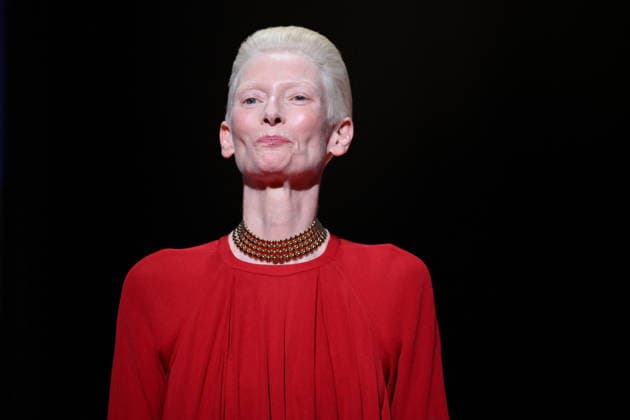 Cannes - Fjord Wins Palme D Or Award At Closing Ceremony Tilda Swinton on stage to present the Palme D Or award winner during the closing ceremony of the 79th edition of the Cannes Film Festival in Cannes, France on May 23, 2026. Photo by Eliot Blondet ABACAPRESS.COM Cannes France  Copyright: xBlondetxEliot ABACAx