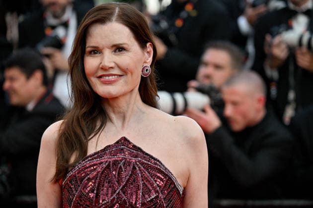 Cannes Closing Ceremony JR Geena Davis attending the Closing Ceremony during the 79th Cannes Film Festival in Cannes, France on May 23, 2026. Photo by Julien Reynaud APS-Medias ABACAPRESS.COM Cannes France  Copyright: xReynaudxJulien APS-Medias ABACAx