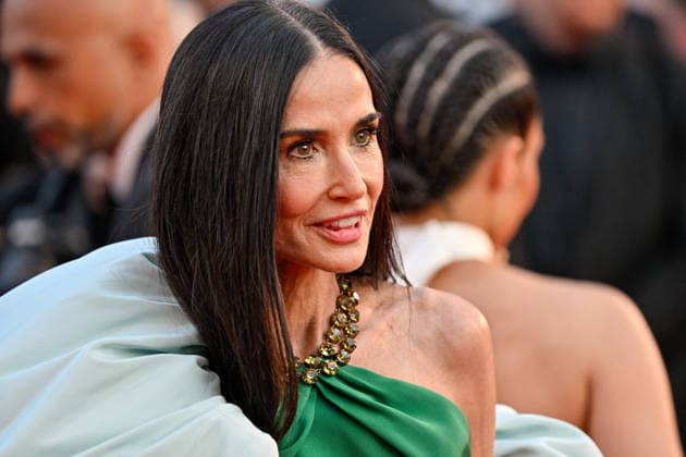 Cannes Closing Ceremony JR Demi Moore attending the Closing Ceremony during the 79th Cannes Film Festival in Cannes, France on May 23, 2026. Photo by Julien Reynaud APS-Medias ABACAPRESS.COM Cannes France  Copyright: xReynaudxJulien APS-Medias ABACAx