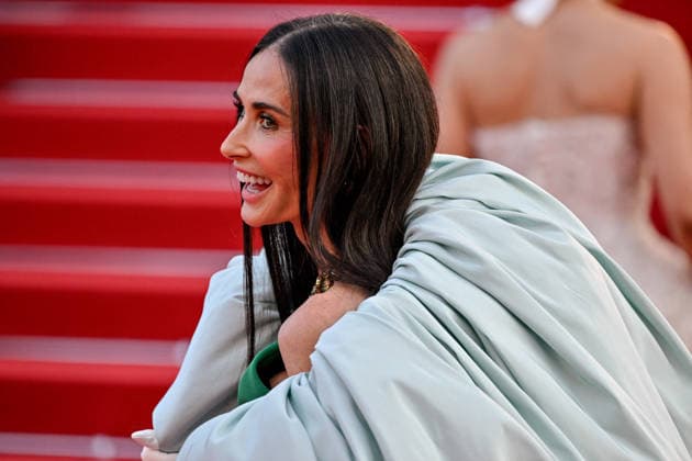 Cannes Closing Ceremony JR Demi Moore attending the Closing Ceremony during the 79th Cannes Film Festival in Cannes, France on May 23, 2026. Photo by Julien Reynaud APS-Medias ABACAPRESS.COM Cannes France  Copyright: xReynaudxJulien APS-Medias ABACAx
