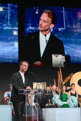 79ème Festival International du Film de Cannes Ceremonie de cloture 79th International Cannes Film Festival Closing Ceremony Prix du scénario pour le film Notre salut 456713 2026 05 23 France  Copyright: xSergexArnalx xStarfacex STAR_456713_040