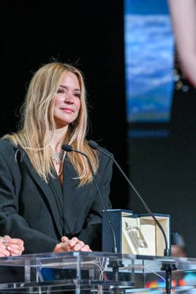 79ème Festival International du Film de Cannes Ceremonie de cloture 79th International Cannes Film Festival Closing Ceremony Prix dinterpretation feminine pour les actrices du film Soudain Best actress award 456713 2026 05 23 France Efira, Virginie  Copyright: xSergexArnalx xStarfacex STAR_456713_058