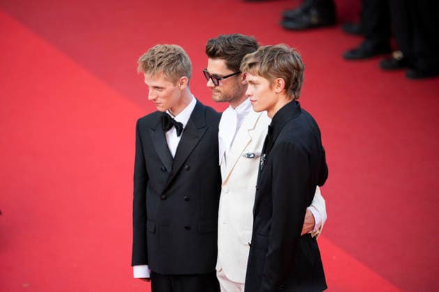 Cannes Closing Ceremony Red Carpet EB Valentin Campagne, Lukas Dhont and Emmanuel Macchia on the red carpet for the closing ceremony of the 79th annual Cannes Film Festival at Palais des Festivals on May 23, 2026 in Cannes, France.Photo by Eliot Blondet ABACAPRESS.COM Cannes France France  Copyright: xBlondetxEliot ABACAx
