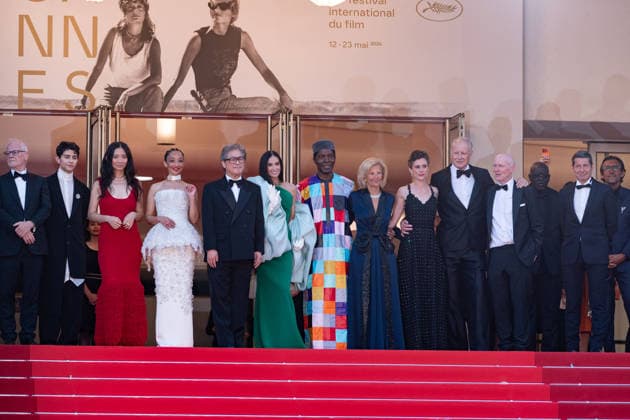 Cannes closing ceremony NG Jury Member Diego Cespedes, Jury Member Isaach de Bankole, Jury President Park Chan-wook, Jury Member Demi Moore, Jury Member Laura Wandel, Jury Member Ruth Negga, Jury Member Chloe Zhao, Jury Member Stellan Skarsgard and Jury Member Paul Laverty attending the closing ceremony and red carpet at Palais des Festivals in Cannes, France on May 23 2026 as part of the 79th Cannes Film Festival. Photo by Nicolas Genin ABACAPRESS.COM Cannes France  Copyright: xGeninxNicolas ABACAx