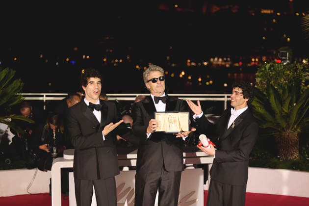 May 23, 2026, Cannes, France, France: JAVIER CALVO, PAWEL PAWLIKOWSKI and JAVIER AMBROSSI accepting the award for the winners at the 79th Cannes film Festival on May 23rd. Cannes France  - ZUMAg279 20260523_zip_g279_040 Copyright: xAlessandroxGalatolix