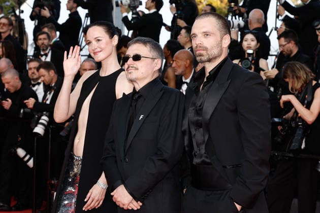 Renate Reinsve, Cristian Mungiu, Sebastian Stan Montée des marches pour la cérémonie de clôture du 79ème Festival International du Film de Cannes, le 23 mai 2026 Jacovides Moreau Bestimage Red carpet for the closing ceremony of the 79th Cannes International Film Festival Opening ceremony on May 23, 2026 Cannes France  Copyright: xJACOVIDES-MOREAUx xBESTIMAGExJACOVIDES-MOREAUx xBESTIMAGEx