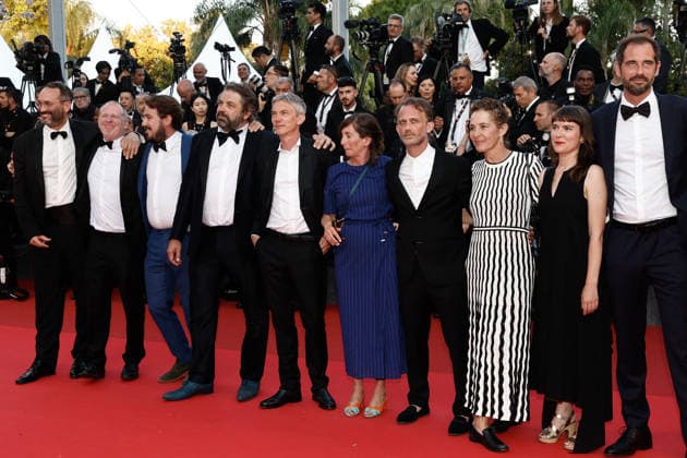Alexandre Perrier, Swann Arlaud, Emmanuel Marre, Carole Baraton et Alice Lemaire Montée des marches pour la cérémonie de clôture du 79ème Festival International du Film de Cannes, le 23 mai 2026 Jacovides Moreau Bestimage Red carpet for the closing ceremony of the 79th Cannes International Film Festival Opening ceremony on May 23, 2026 Cannes France  Copyright: xJACOVIDES-MOREAUx xBESTIMAGExJACOVIDES-MOREAUx xBESTIMAGEx