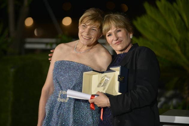 May 23, 2026, Cannes, Alpes Maritimes, France: CANNES, FRANCE - MAY 23: Yana Radeva and Valeska Grisebach pose with the Jury Prize for The Dreamed Adventure during the Palme D Or winners photocall at the 79th annual Cannes Film Festival at Palais des Festivals on May 23, 2026 in Cannes, France. Cannes France - ZUMAi09_ 20260523_zaf_i09_023 Copyright: xFrederickxInjimbertx