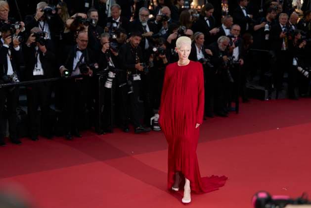 CANNES, FRANCE - MAY 23: Scottish actress Tilda Swinton attends the closing ceremony of the 79th annual Cannes Film Festival at Palais des Festivals on May 23, 2026 in Cannes, France.  Copyright: xVCGx 111643757449