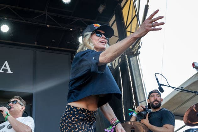 2026 BottleRock Napa Valley - Day 1 Chelsea Handler is seen onstage at the Williams Sonoma Culinaryduring the 2026 BottleRock festival at Napa Valley Expo on May 22, 2026 in Napa, California. Napa California United States Copyright: xPaigexErlandson imageSPACEx