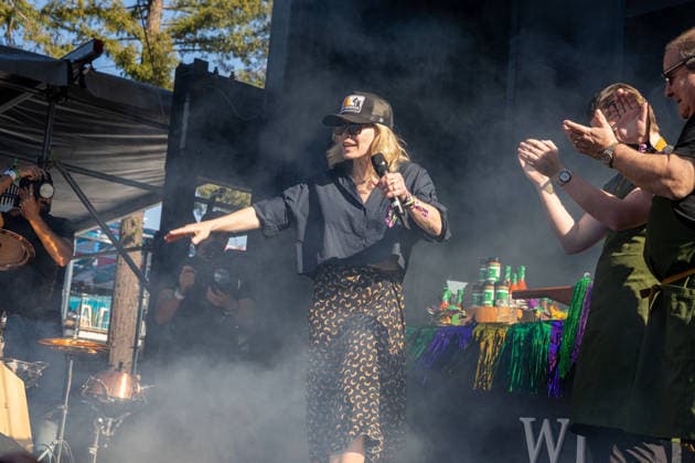 2026 BottleRock Napa Valley - Day 1 Chelsea Handler is seen onstage at the Williams Sonoma Culinaryduring the 2026 BottleRock festival at Napa Valley Expo on May 22, 2026 in Napa, California. Napa California United States Copyright: xPaigexErlandson imageSPACEx