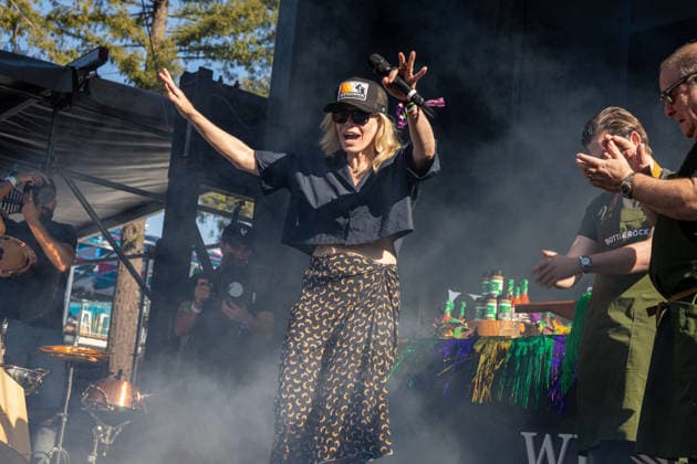 2026 BottleRock Napa Valley - Day 1 Chelsea Handler is seen onstage at the Williams Sonoma Culinaryduring the 2026 BottleRock festival at Napa Valley Expo on May 22, 2026 in Napa, California. Napa California United States Copyright: xPaigexErlandson imageSPACEx