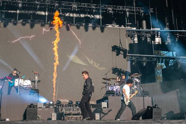 2026 BottleRock Napa Valley - Day 1 Jacoby Shaddix of Papa Roach performs at the 2026 BottleRock festival at Napa Valley Expo on May 22, 2026 in Napa, California. Napa California United States Copyright: xPaigexErlandson imageSPACEx