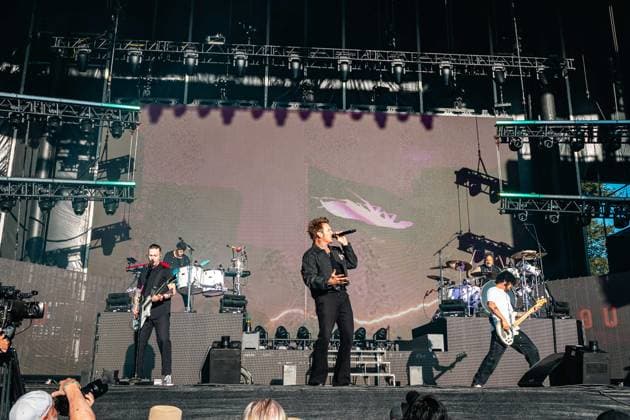 2026 BottleRock Napa Valley - Day 1 Jacoby Shaddix of Papa Roach performs at the 2026 BottleRock festival at Napa Valley Expo on May 22, 2026 in Napa, California. Napa California United States Copyright: xPaigexErlandson imageSPACEx