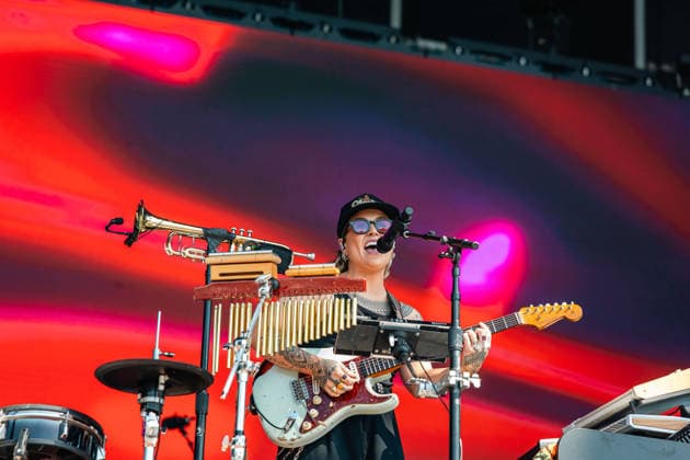 2026 BottleRock Napa Valley - Day 1 Tash Sultana performs at the 2026 BottleRock festival at Napa Valley Expo on May 22, 2026 in Napa, California. Napa California United States Copyright: xPaigexErlandson imageSPACEx