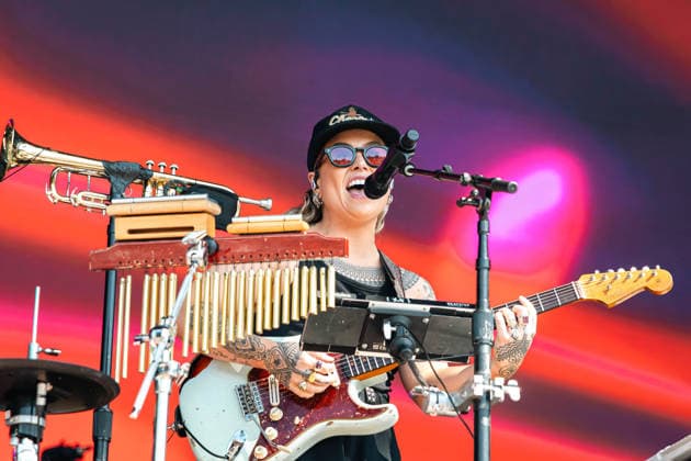 2026 BottleRock Napa Valley - Day 1 Tash Sultana performs at the 2026 BottleRock festival at Napa Valley Expo on May 22, 2026 in Napa, California. Napa California United States Copyright: xPaigexErlandson imageSPACEx