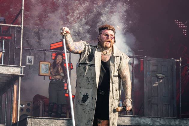 2026 BottleRock Napa Valley - Day 1 Teddy Swims performs at the 2026 BottleRock festival at Napa Valley Expo on May 22, 2026 in Napa, California. Napa California United States Copyright: xPaigexErlandson imageSPACEx