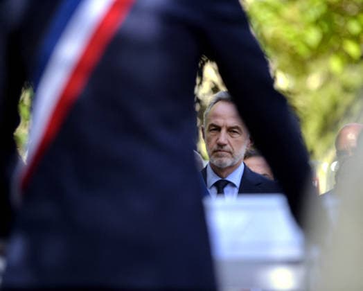 Tribute to all the victims of slavery - Paris Emmanuel Grégoire, Mayor of Paris during a commemorative ceremony in the Jardin Jacques Martial, in tribute to all the victims of slavery ,on the occasion of the National Day in Tribute to the Victims of Slavery, at the Jardins du Trocadéro The National Day in Tribute to the Victims of Slavery, and the associated ceremony organized by the City of Paris, celebrate the memory of the enslaved people, as well as their descendants, and pay tribute to their contribution to the building of the Nation in Paris, France on May 23 2026. Photo by Karim Ait Adjedjou ABACAPRESS.COM Paris France  Copyright: xAitxAdjedjouxKarim ABACAx