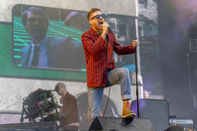Kaiser Chiefs performs at Neighbourhood Festival Ricky Wilson of Kaiser Chiefs performs at Neighbourhood Festival, Warrington, England, 23rd May 2026, Credit:Mike Gray MIKE GRAY - B4227 Avalon  Copyright: xMikexGrayx xMIKExGRAYx-xB4227x xAvalonx 1104826292
