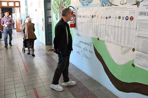 IPA85031290 - sal - 24 05 2026 Salerno. Salerno municipal elections  Copyright: xFrancescoxPecorarox xFrancescoxPecorarox 85031290